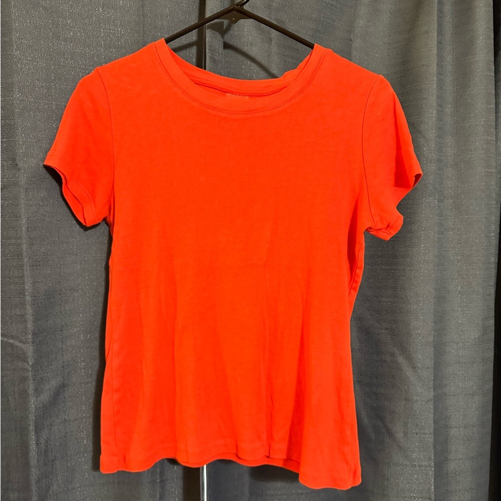 Merona Bright Red Crewneck Top